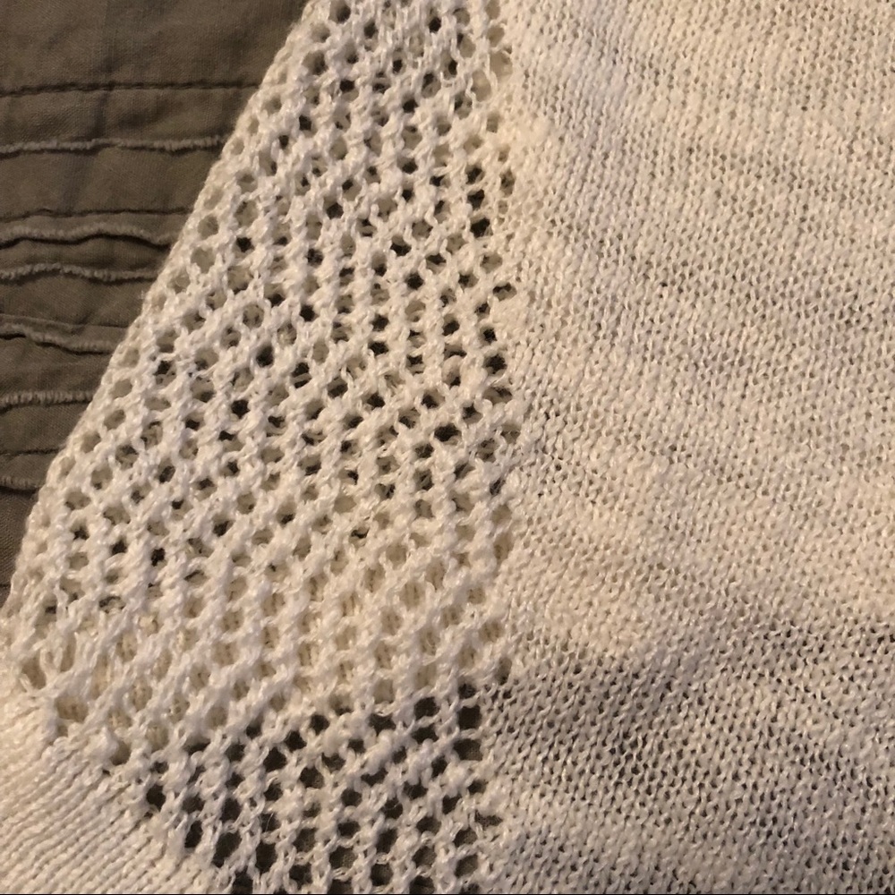 Lucky brand white cardigan - Picture 4 of 7